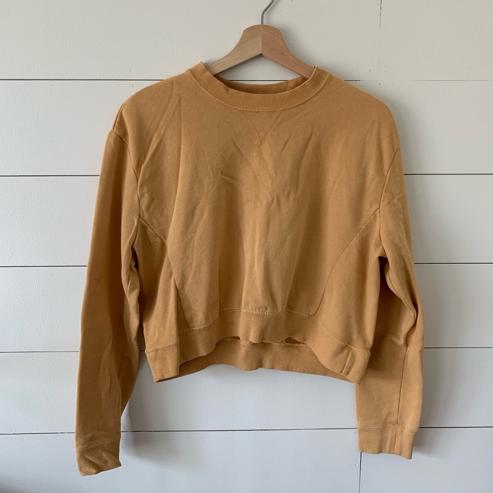 LA Hearts cropped sweatshirt